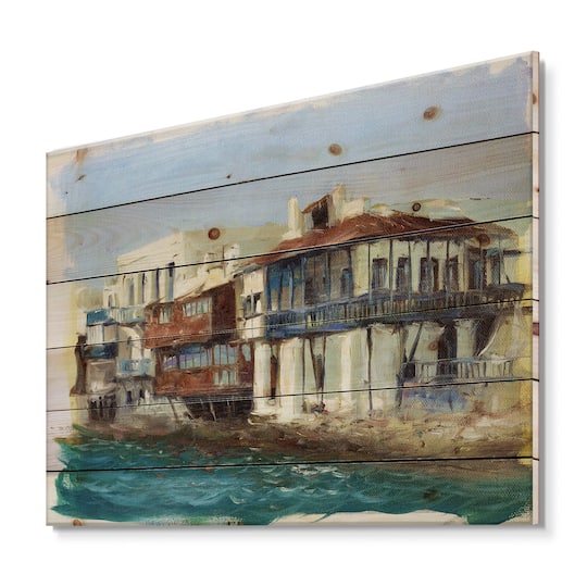 Designart - Old Houses On The Island of Mykonos Greece